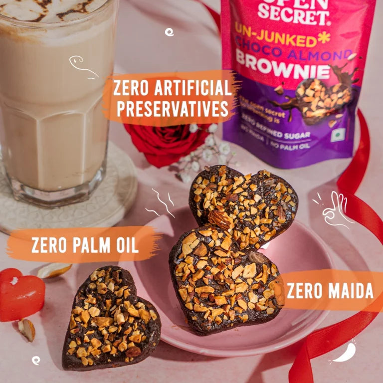 Open Secret Health and Indulgence Collection | Whey Protein | Chocolate Cookies | Choco Almond Brownie | Nutty Mix