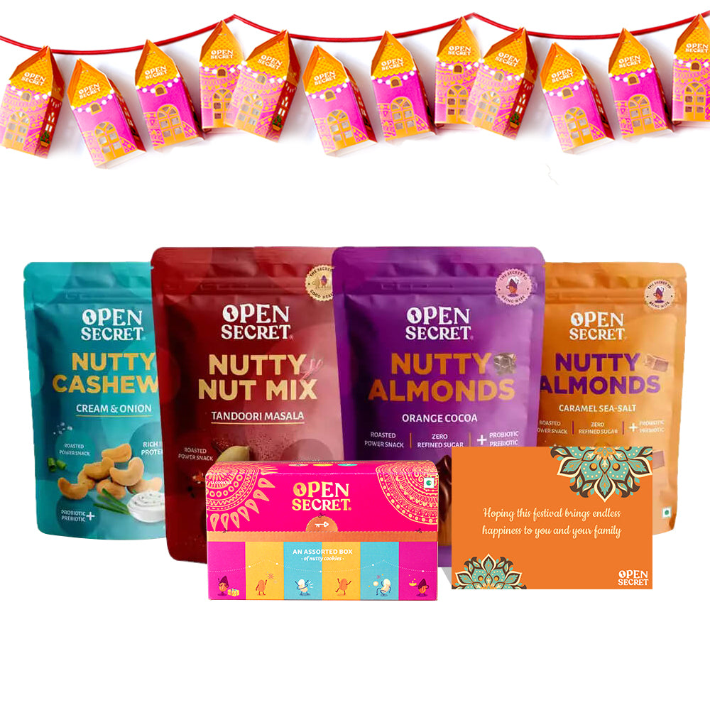 Open Secret Premium Bhaidooj Gifting For Sister | Diwali Gift Box | Chocolate Gift Hamper