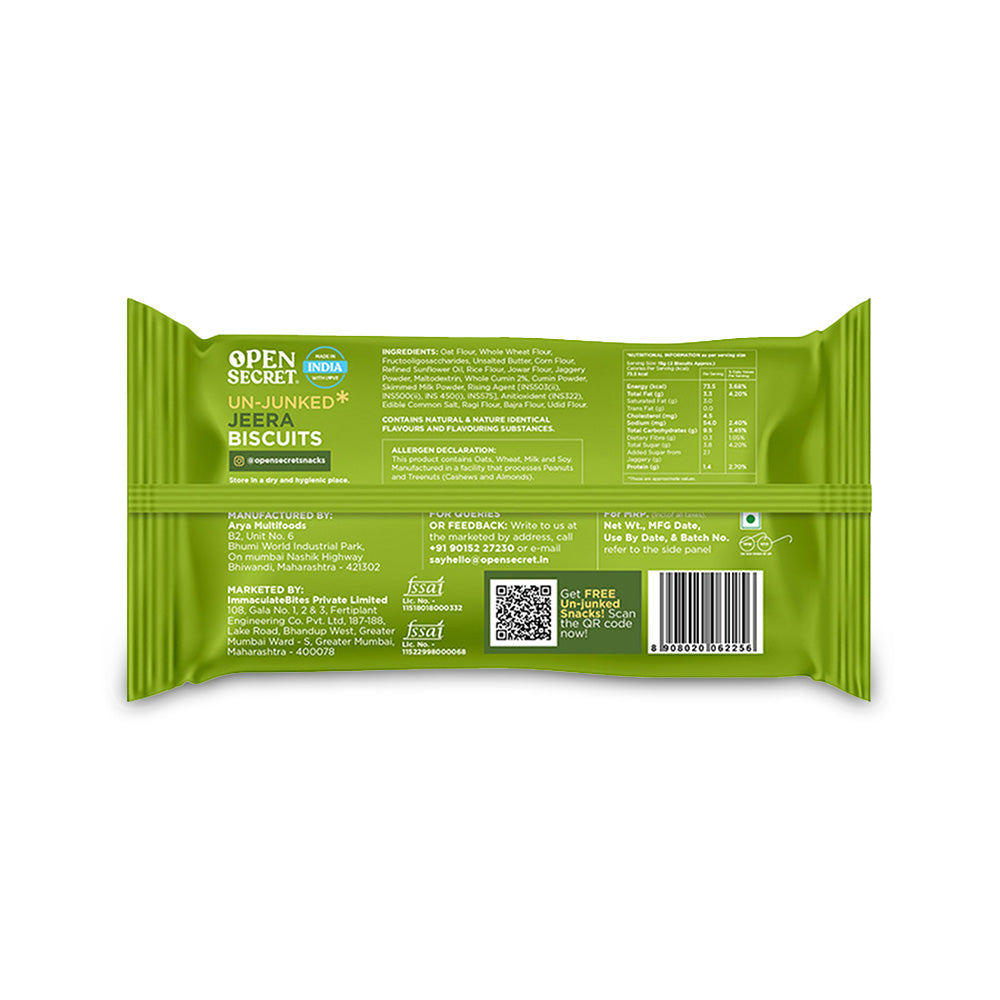Assorted Unjunked Biscuits Combo (Pack of 12)