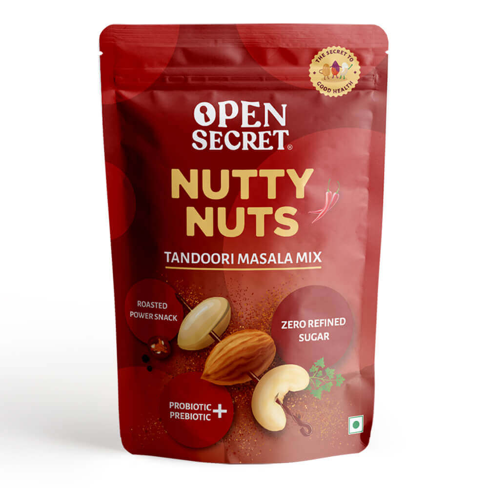 Open Secret Bhaidooj Premium Dry Fruit Gift Box With Cookies and Brownies