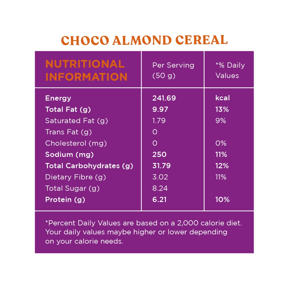 Open Secret Choco Almond Cereal - 350g