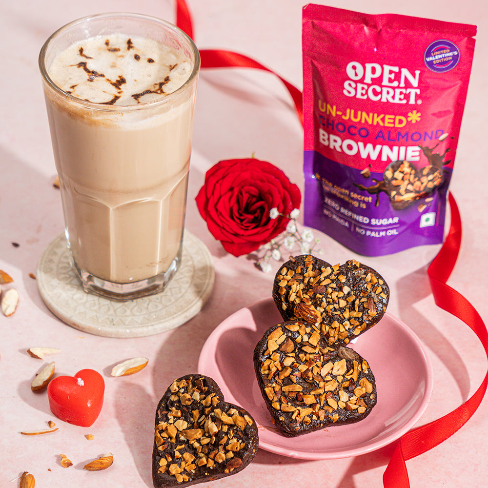 Valentine Hamper - Open Secret Choco Almond Brownies
