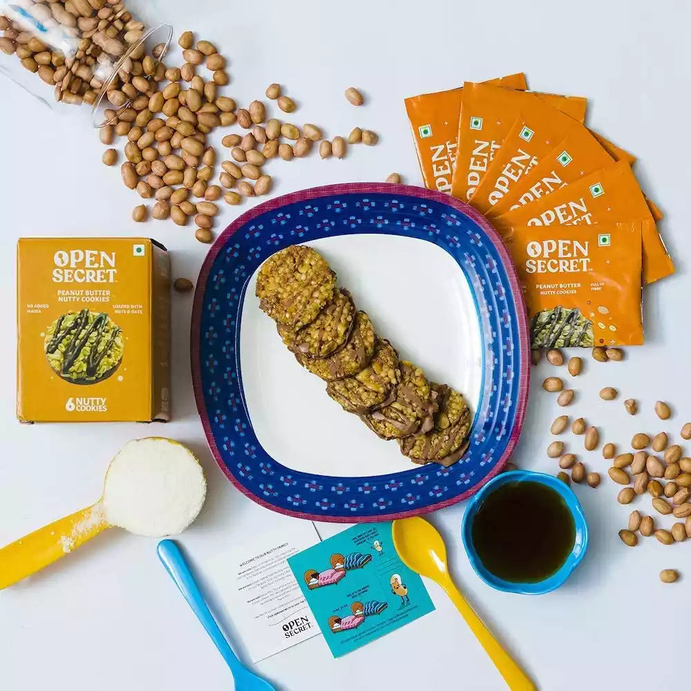 Peanut Butter Story Box (x6 Nutty Cookies)