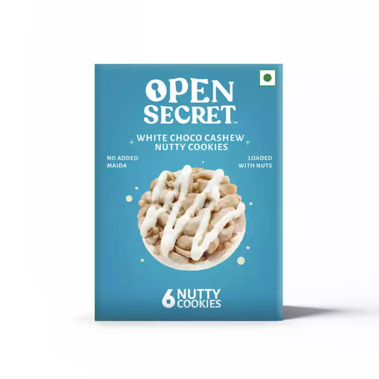 White Choco Cashew Story Box (x6 Cookies)