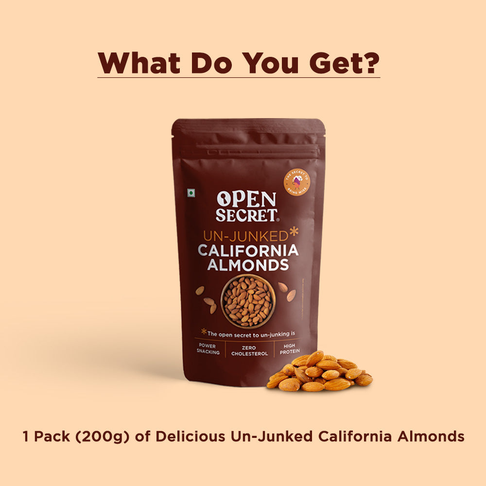 Open Secret Premium California Almonds 200g