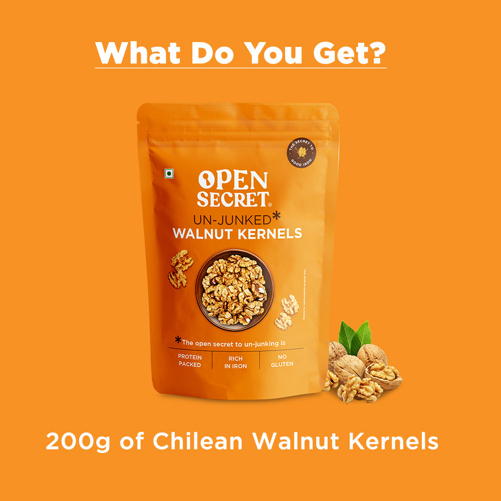 Open Secret Unjunked Walnut Kernels 200g