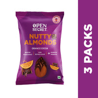Nutty Almonds - Orange Cocoa (60gms) pack of 3