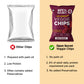 Open Secret Beetroot Chips | Heathly Snacks, 0% Palm Oil, Contains Protein and Vegetables | Guilt Free | 40g