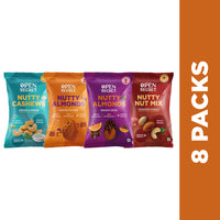 Assorted Flavored Nuts- Pack of 8