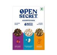 Open Secret Assorted Story Box (x6 Nutty Cookies) - Pack Of 5 Boxes