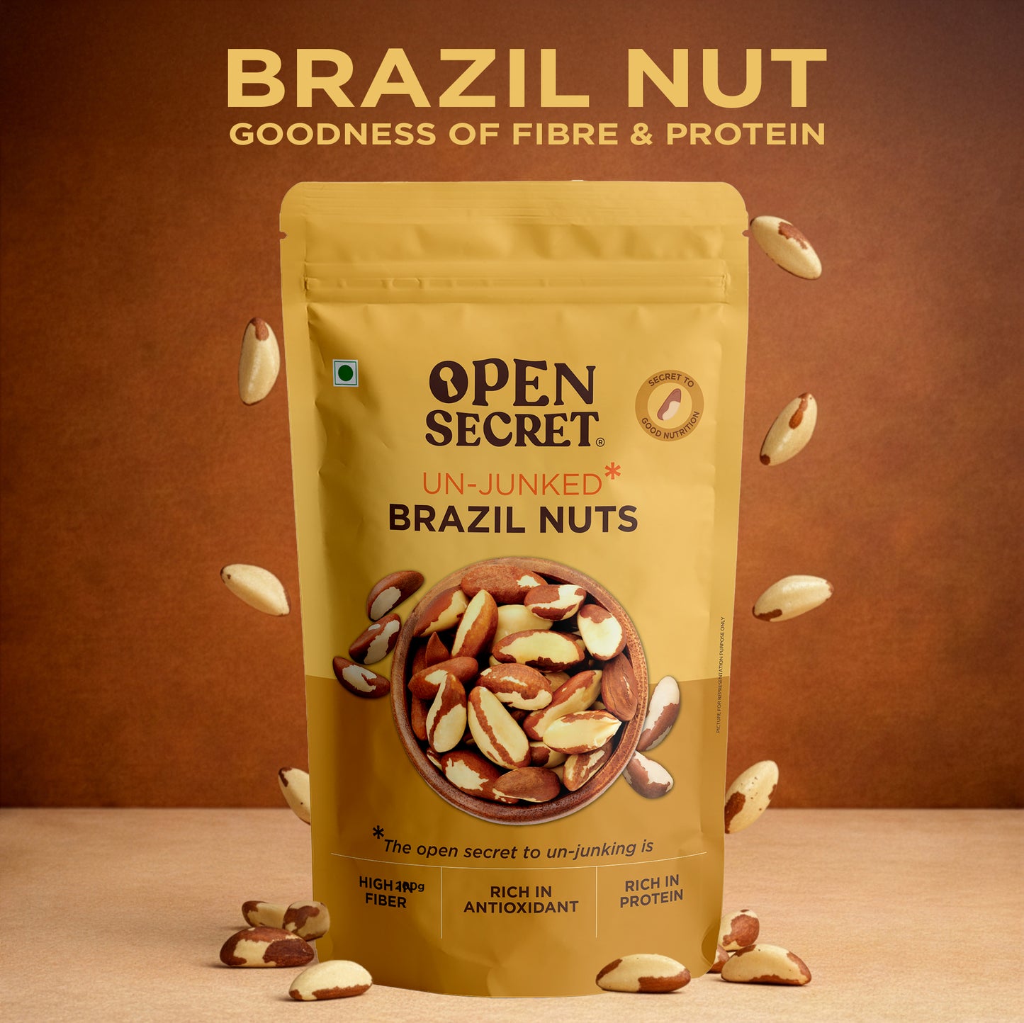 Open Secret Brazil Nuts 150g