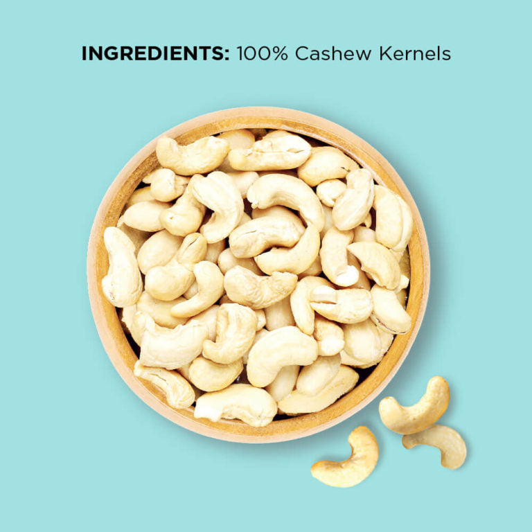 Premium Whole Cashews (501g) - Pack of 2