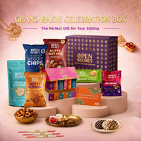 Open Secret Rakhi Set for Brother | Combo of 26 | Rakhi Gift for Brother & Bhabhi, Gift Hamper, Rakshabandhan Gifts for Sister