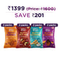 Flavoured Nuts- Pack of 8 (60g each)