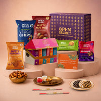 Open Secret Rakhi Set for Brother | Combo of 26 | Rakhi Gift for Brother & Bhabhi, Gift Hamper, Rakshabandhan Gifts for Sister