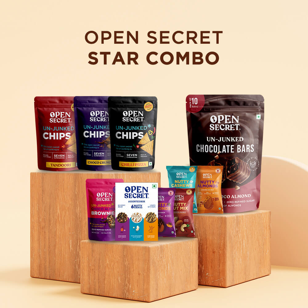 Open Secret Star Combo (Cookies+Chocolate+Brownie+Chips+Nuts)