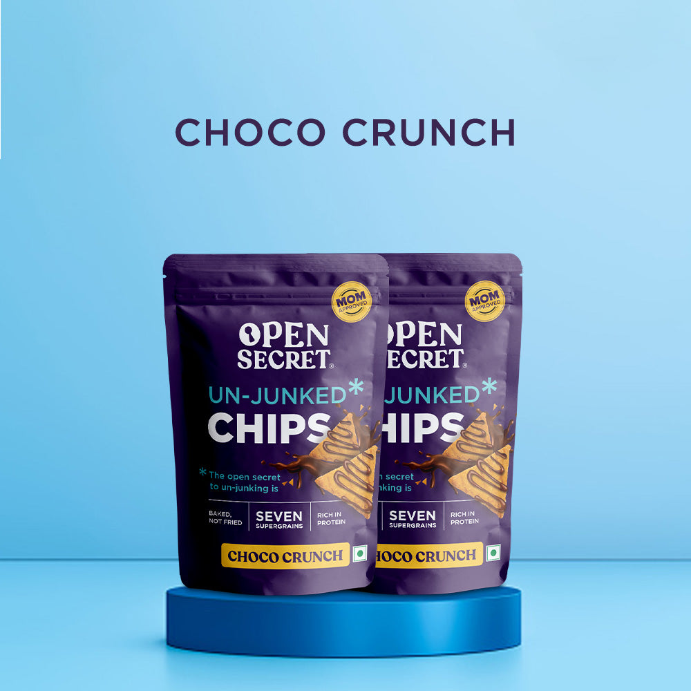 Choco  Crunch Chips- 90gms -Pack of 5