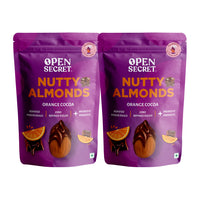 Nutty Almonds : Orange Cocoa : 60g (Pack of 2)