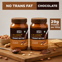 Open Secret Unjunked Chocolate Peanut Butter- Smooth (Pack of 2)