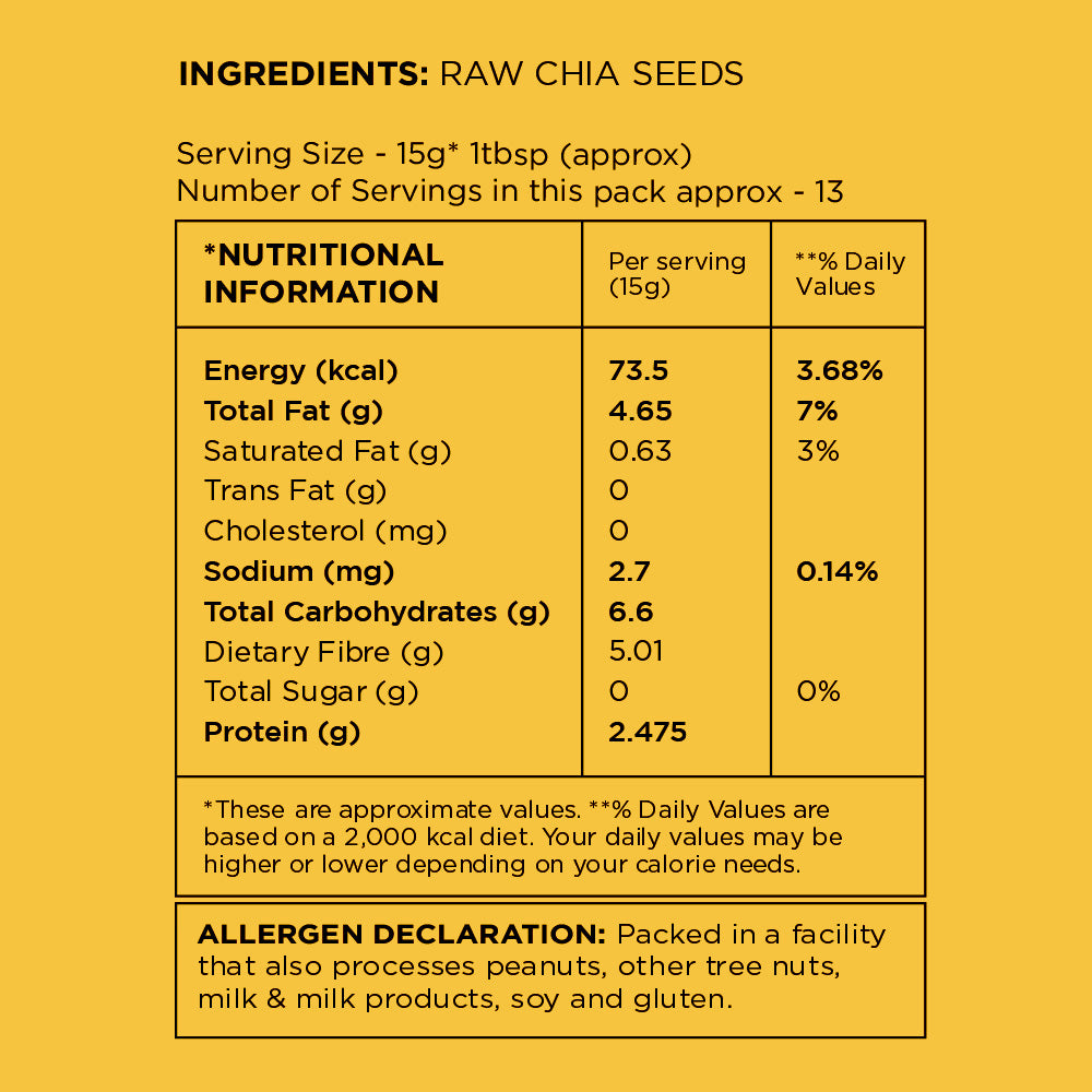 Open Secret Premium Chia Seeds