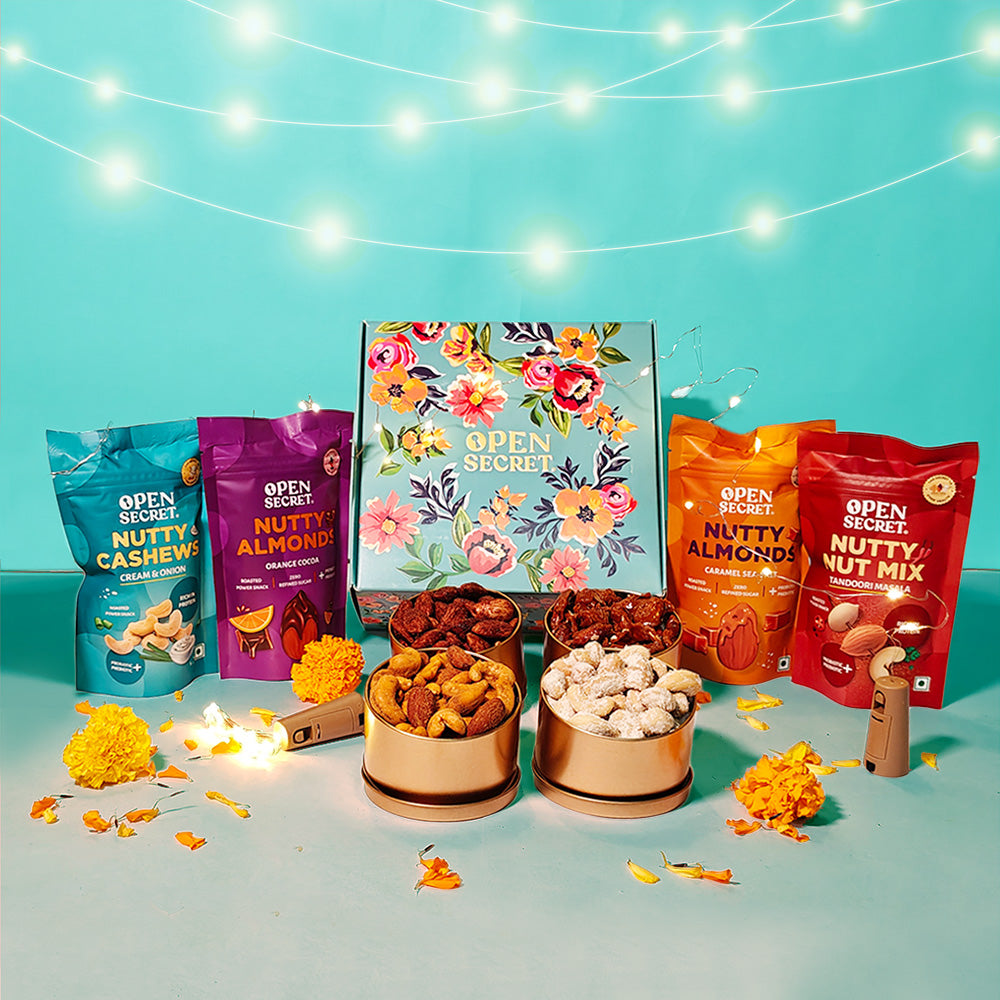 Unjunk Diwali Flavoured Nut Gift Pack