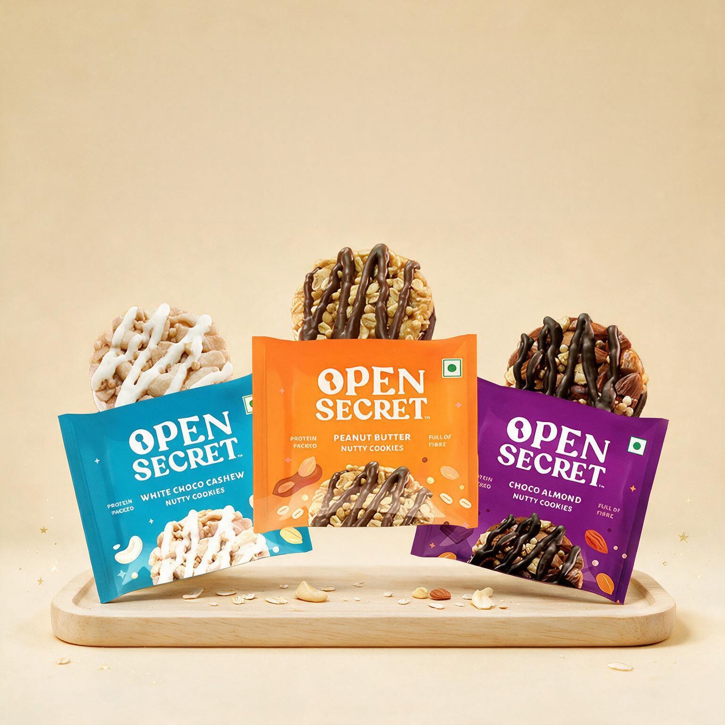 Open Secret Assorted Gourmet Cookies (12 Pcs)