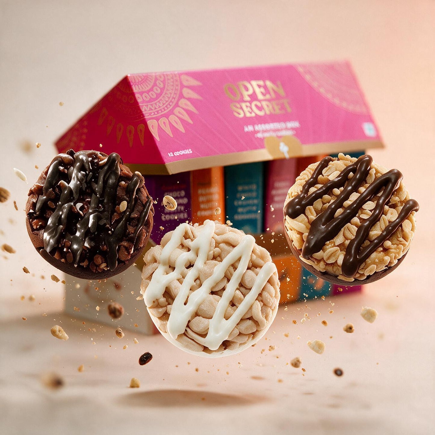 Open Secret Assorted Gourmet Cookies (12 Pcs)