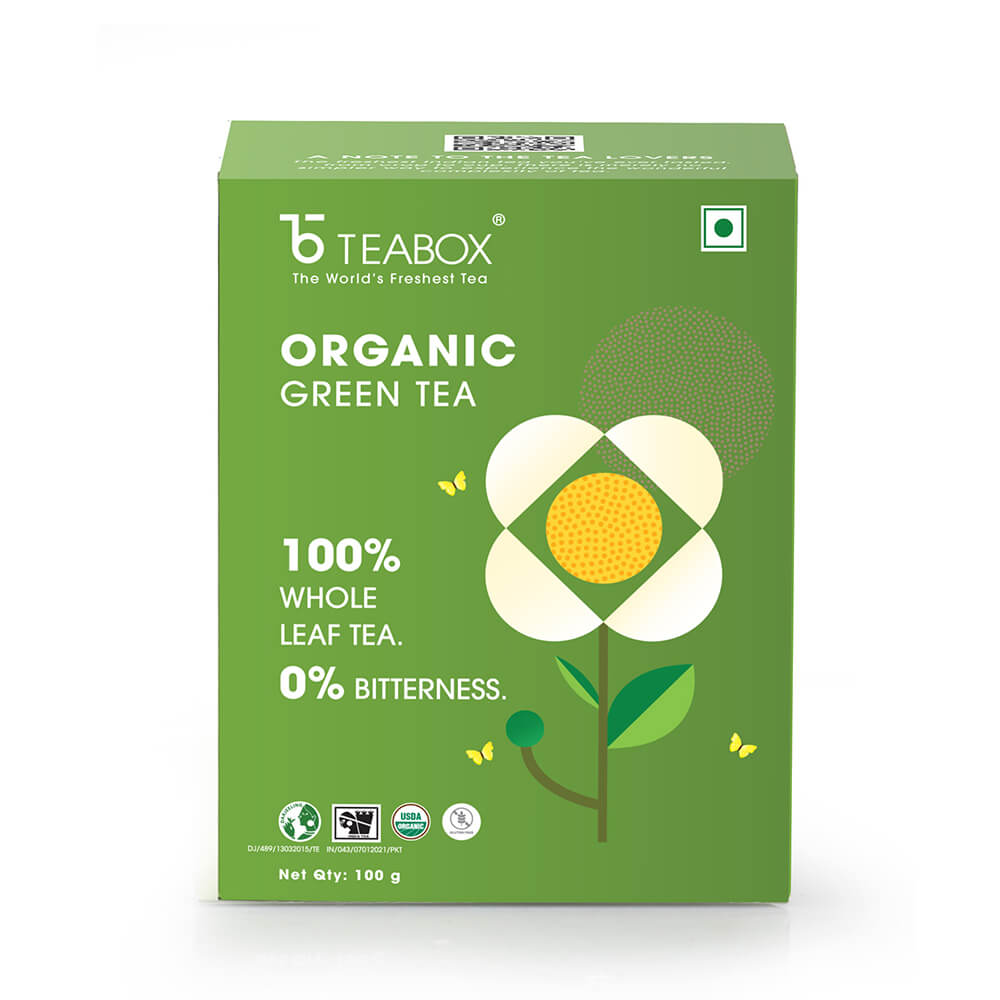Teabox - Organic Darjeeling Green Tea pack of 2