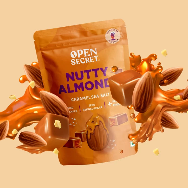 Open Secret Nutty Almonds (Caramel Sea Salt) - 60g
