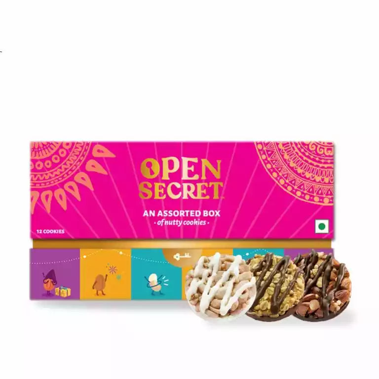 Open Secret Tea Open Secret Assorted Gourmet Cookies (12 Pcs)