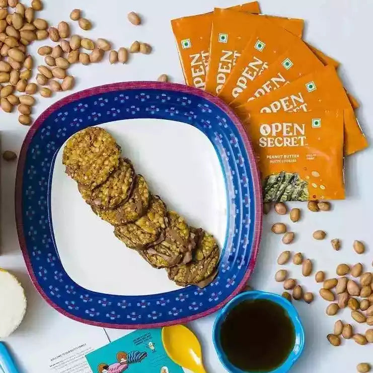 Open Secret Peanut Butter Nutty Cookies | Pack of 30
