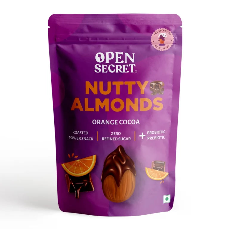 Open Secret Nutty Almonds (Orange Cocoa) - 135g
