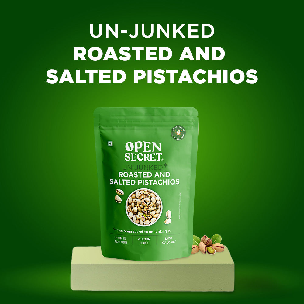 Open Secret Unjunked Roasted and Salted Pistachio 200g