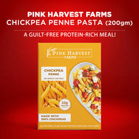 Pink Harvest Farms - Chickpea Penne Pasta - 200gm