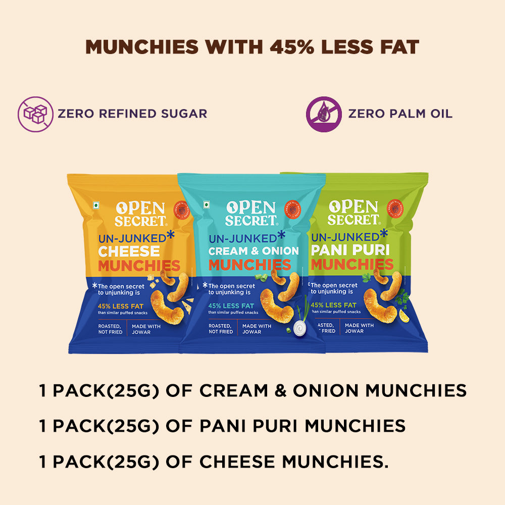 Low Calorie Snacks Trial Pack (20 Unjunked Snacks)