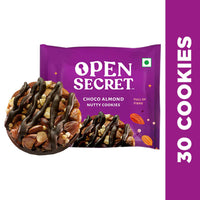Open Secret Choco Almond Nutty Cookies - Pack of 30