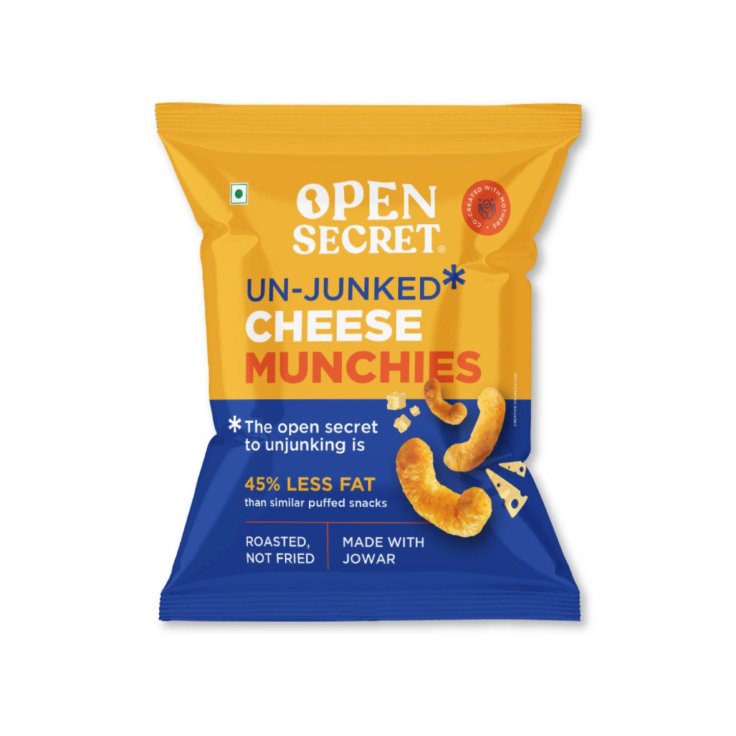 Open Secret UnJunked Cheese Munchies - Pack of 20